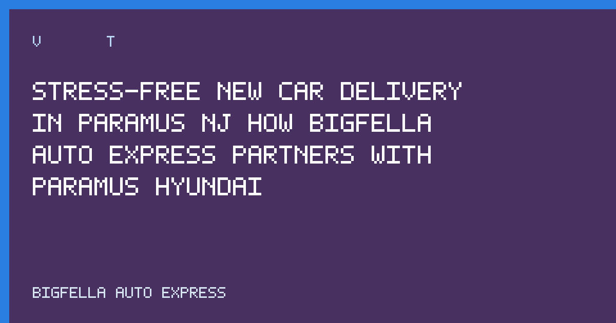 Cover for Paramus new-car delivery transport